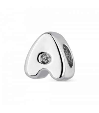 Abalorio - Charm Plata Letra A - A TU LADO - 9108086
