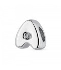 Abalorio - Charm Plata Letra A - A TU LADO - 9108086