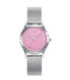 Pack Reloj Acero Malla Milanesa Niña Esfera Rosa Sweet VICEROY - 401212-75