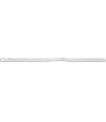 Pulsera de plata con placa rectangular lisa para grabar 18CM - 214006.00