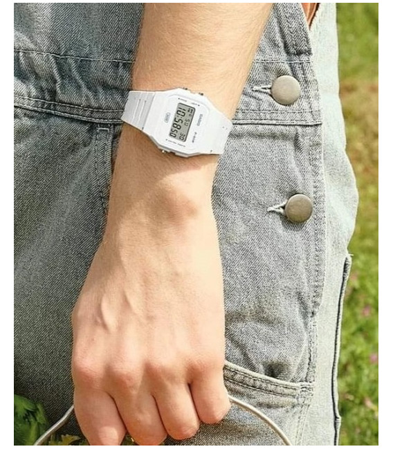 Reloj Blanco F91WB Biobased CASIO COLLECTION - F-91WB-7AEF