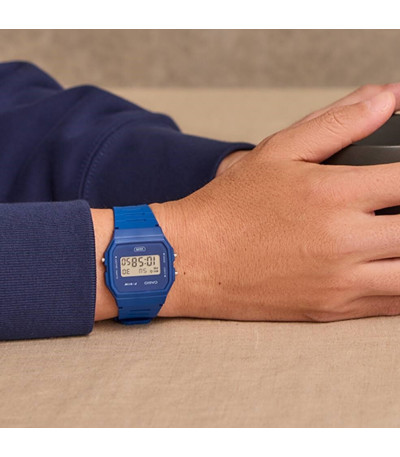 Reloj Azul F91WB Biobased CASIO COLLECTION - F-91WB-2A1EF