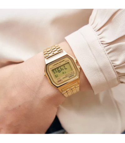 Reloj Vintage Dorado Brillo CASIO - A158WETG-9AEF