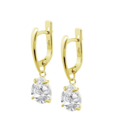Pendientes Largos Dorados Mujer Essentials LOTUS SILVER - LP3809-4/2