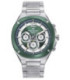 Reloj Hombre Crono Acero Esfera Verde y blanca Mission MARK MADDOX - HM1021-65