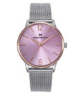 Reloj Mujer Acero Esfera Rosa Milanesa Greenwich MARK MADDOX - MM1030-75