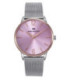 Reloj Mujer Acero Esfera Rosa Milanesa Greenwich MARK MADDOX - MM1030-75