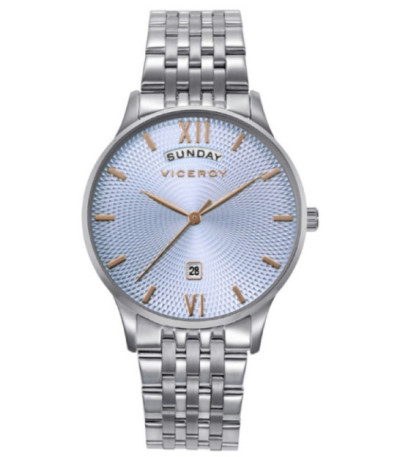 Reloj Hombre Acero Esfera Azul Celeste VICEROY - 42450-33