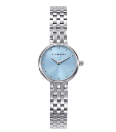 Reloj Mujer Acero Pequeño Esfera Azul Celeste VICEROY - 41148-37