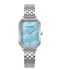 Reloj Mujer Acero Rectanguar Esfera Azul Turquesa VICEROY - 401288-37