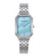 Reloj Mujer Acero Rectanguar Esfera Azul Turquesa VICEROY - 401288-37