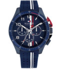 Reloj Hombre Chronograph Correa Caucho Bank Tommy Hilfiger - 1792169