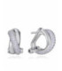 Pendientes Semiaro Plata Circonitas Omega VICEROY JEWELS - 2330E000-30
