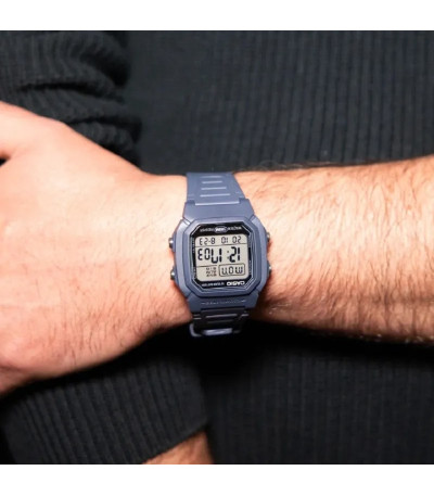 Reloj Hombre Azul Cuadrado Digital CASIO - W-800H-2AVES