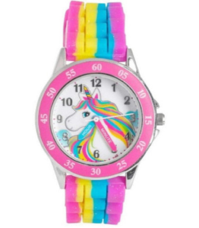 Reloj Infantil Unicornio Multicolor Analógico DISNEY - ACT9008