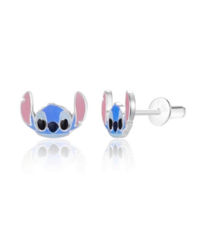 Pendientes Cabeza de Stitch Esmalte DISNEY - AG0103P