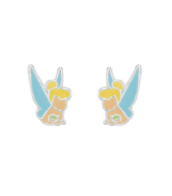 Pendientes Campanilla Tinker Bell Esmalte DISNEY - AG0053P