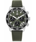 Reloj Hombre TH85 Chronograph Verde Acero y Piel Verde Tommy Hilfiger - 1792188