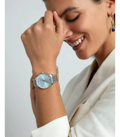 Reloj Hombre Acero Esfera Azul Celeste VICEROY - 42450-33