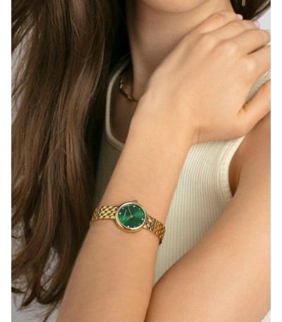 Reloj Mujer Dorado Pequeño Esfera Verde VICEROY - 41148-67