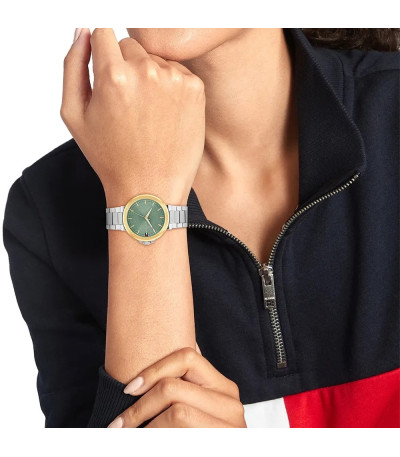 Reloj para Mujer Bicolor Esfera Verde Tommy Hilfiger Lori - 1782778