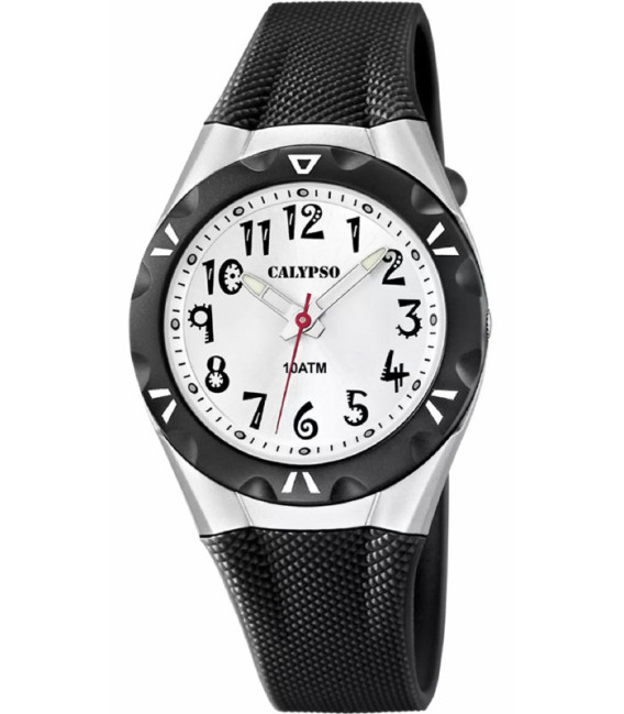 Reloj Sweet Time Plata y Negro CALYPSO - K6064/2