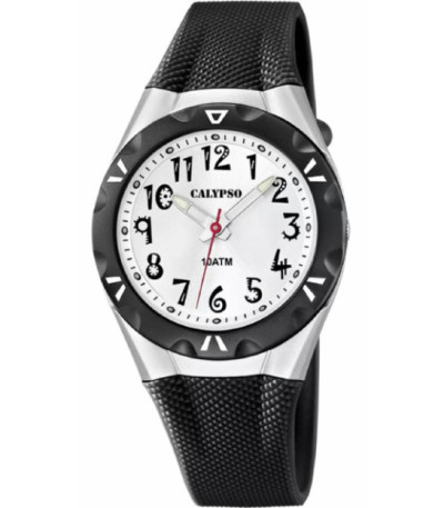 Reloj Sweet Time Plata y Negro CALYPSO - K6064/2