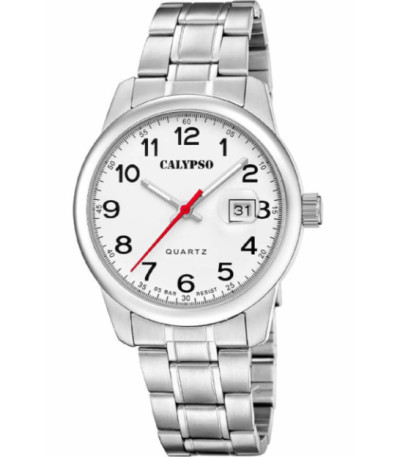 Reloj Básico para Hombre Esfera Blanca Lupa CALYPSO - K5872/1