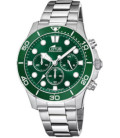 Reloj Crono Hombre Esfera Verde Excellent LOTUS - 18756/2