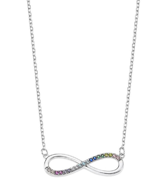 Collar Infinito Trendy LOTUS SILVER - LP1872-1/2