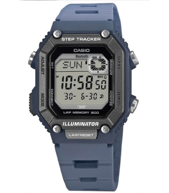 Reloj Hombre Deportivo Step Tracker Azul CASIO - WS-B1000-2AVEF