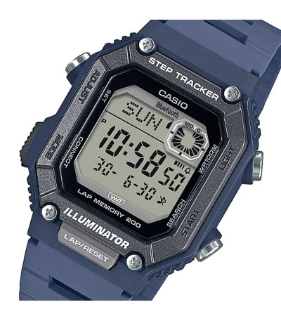 Reloj Hombre Deportivo Step Tracker Azul CASIO - WS-B1000-2AVEF