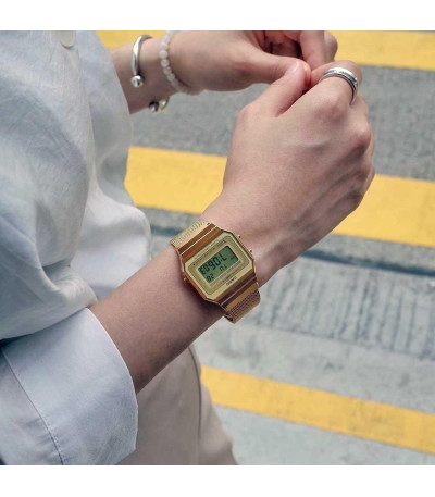 Reloj Retro Digital Dorado CASIO - A700WEMG-9AEF