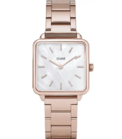 La Tétragone Three Link Rose Gold/White Pearl CLUSE - CL60027S