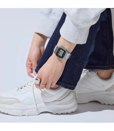 Reloj Digital Vintage Step Tracker Bluetooth CASIO - ABL-100WE-1AEF