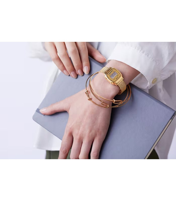 Reloj CASIO Collección Vintage Mini Dorado de Mujer - LA670WEMY-9EF