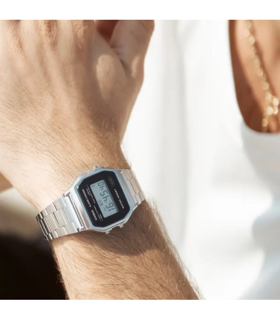 Reloj Unisex Estilo Retro CASIO - A158WEA-1EF
