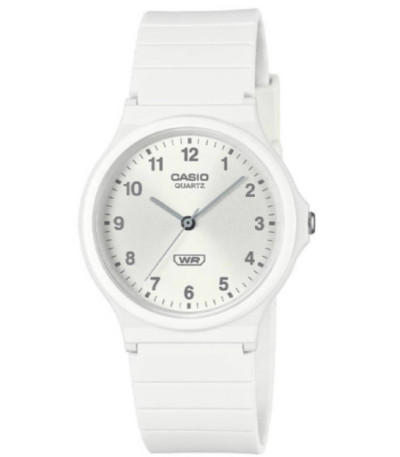 Reloj Unisex Monocromático Blanco Biobased CASIO - MQ-24B-7BEF